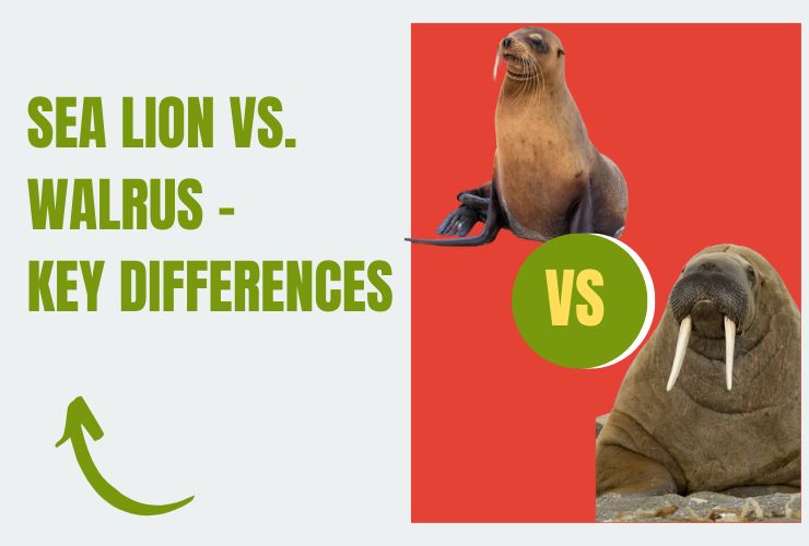 steller sea lion vs walrus